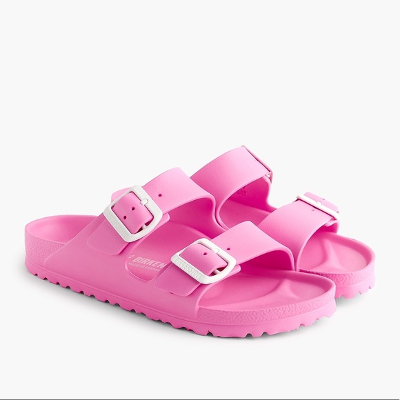 bright pink birkenstocks